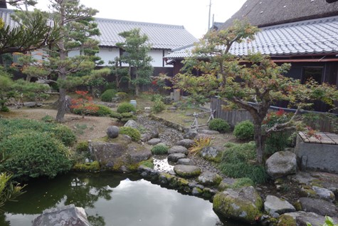 中江準五郎邸庭園の風景