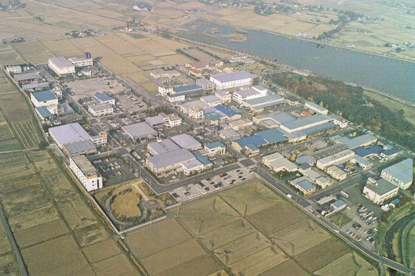 川越バンテアン、伊佐沼、伊佐沼公園航空写真