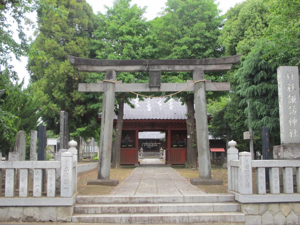 板橋区の赤塚諏訪神社