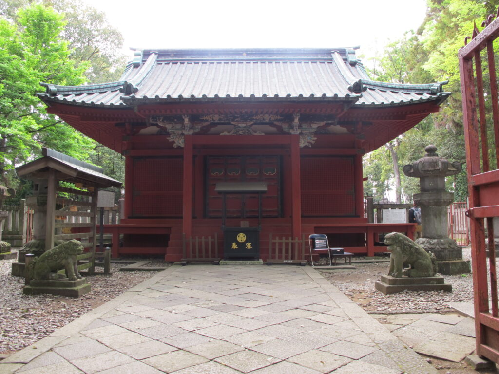 仙波東照宮の拝殿