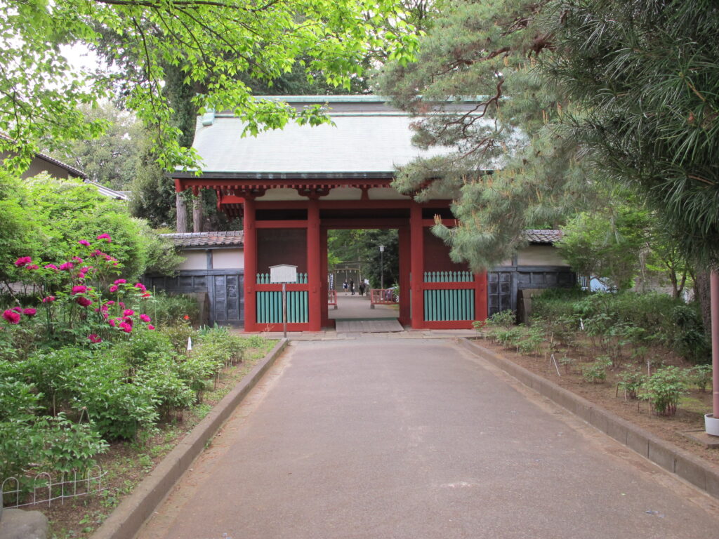 仙波東照宮随身門