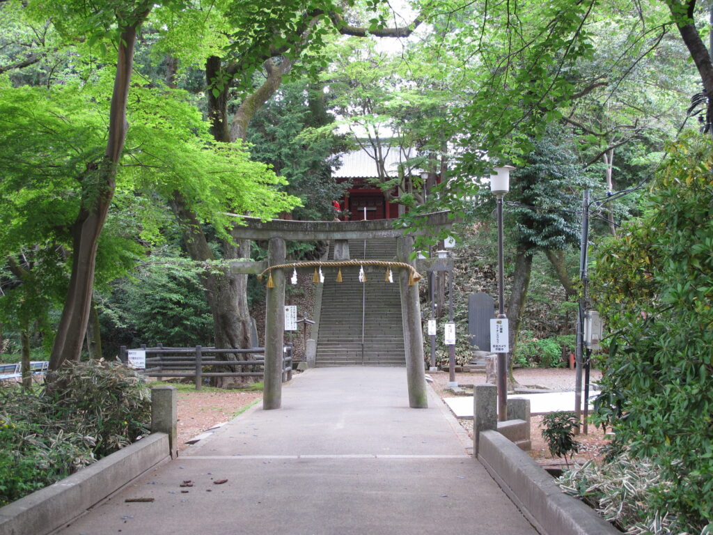 仙波東照宮石鳥居