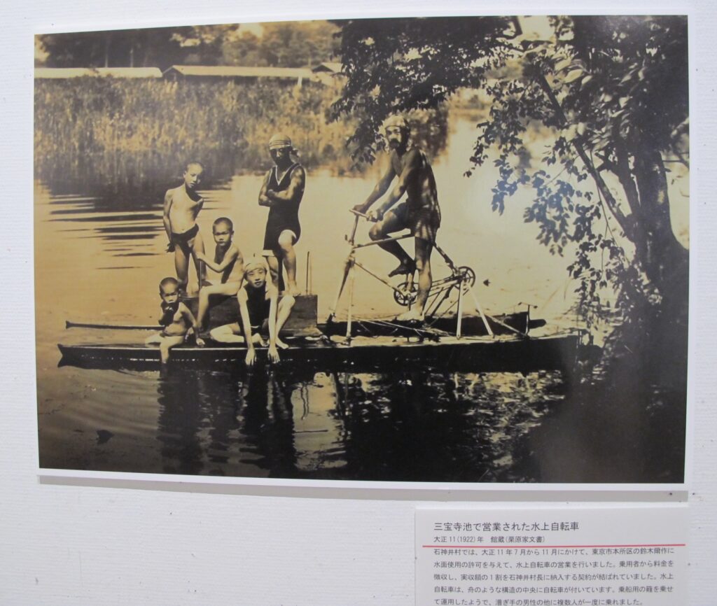 水上自転車