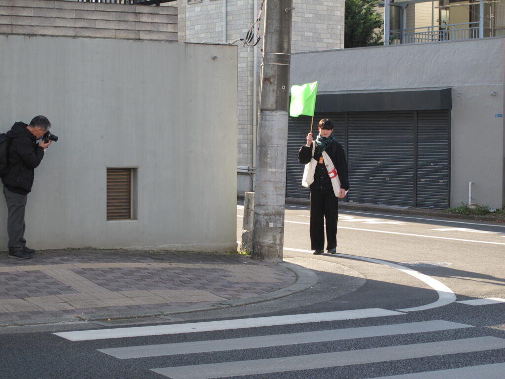 「陸軍用地」と刻んだ境杭