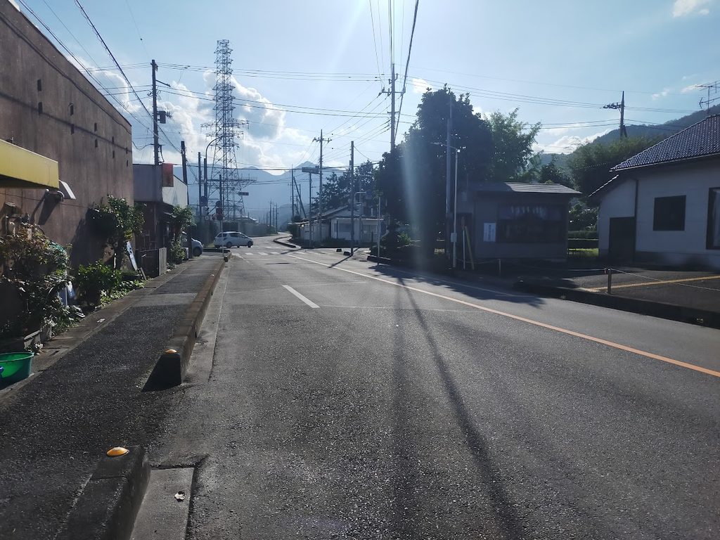 大河荷扱所付近
